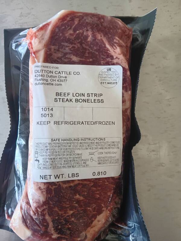 NY Strip Loin